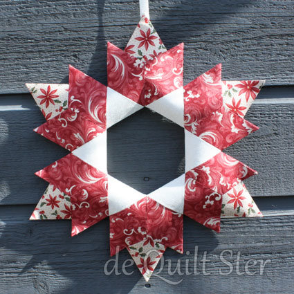 Quilt Patroon 'Kerst Ster'