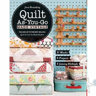 Jera Brandvig - Quilt As-You-Go made Vintage