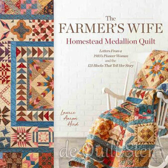 Laurie Aaron Hird - The Farmer&#039;s Wife Homestead Medaillon Quilt 