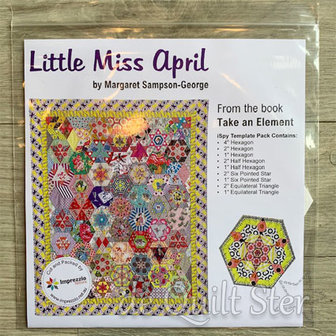 Margaret Sampson George - Template Set &#039;Little Miss April&#039; 