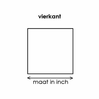 Vierkant 1-1/2inch - Template I-Spy