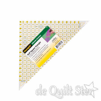 Omnigrid Liniaal INCH Half Square Triangle - tot 8inch