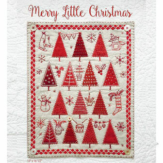 Patroon MiniQuiltje | Merry Little Christmas 