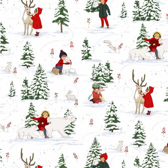 Belle &amp; Boo Fabric | Arctic Kids