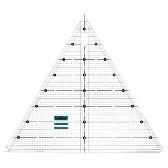 TrueCut 60&deg; Triangle Ruler 