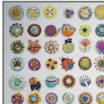 Sue Spargo | Toned Down - Circle Sampler *IN BESTELLING*