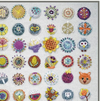 Sue Spargo | Toned Down - Circle Sampler *IN BESTELLING*