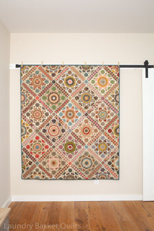 Laundry Basket Quilts | Patroon &#039;Stars Upon Stars&#039;