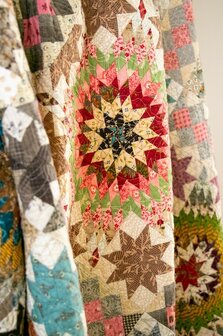 Laundry Basket Quilts | Patroon &#039;Stars Upon Stars&#039;