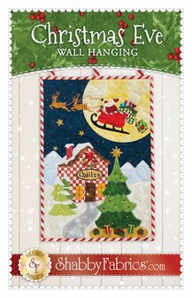 Shabby Fabrics | Patroon &#039;Christmas Eve Wall Hanging&#039; 