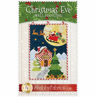 Shabby Fabrics | Patroon &#039;Christmas Eve Wall Hanging&#039; 