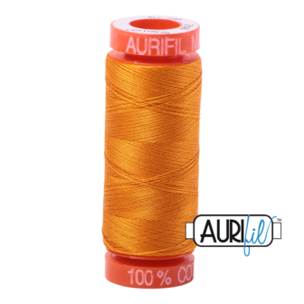 Aurifil Mako50 #2145 Yellow Orange  - 200mtr