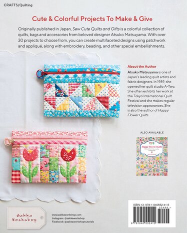 Atsuko Matsuyama - Sew Cute Quilts & Gifts 