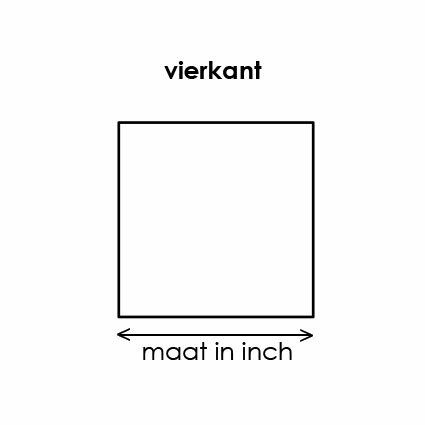 Vierkant 1-1/2inch - Template I-Spy