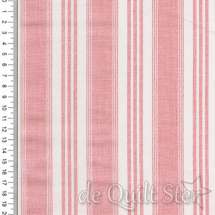 Tilda Woven Tea Towel | Shortcake Stripes Red [160111]