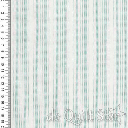 Tilda Woven Tea Towel | Spungecake Stripes Teal [160110]