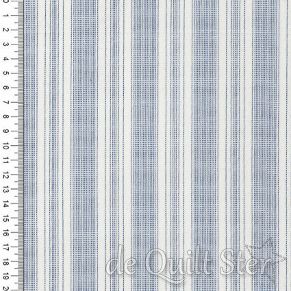 Tilda Woven Tea Towel | Biscuit Stripes Blue [160105]