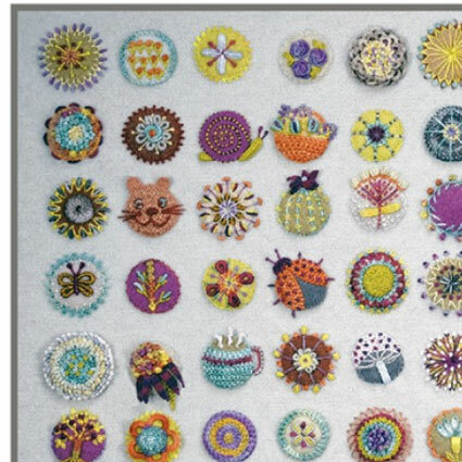 Sue Spargo | Toned Down - Circle Sampler *IN BESTELLING*